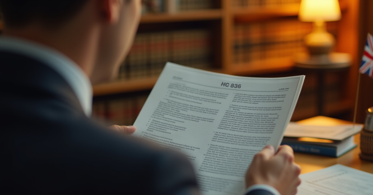 Statement of Changes HC 836